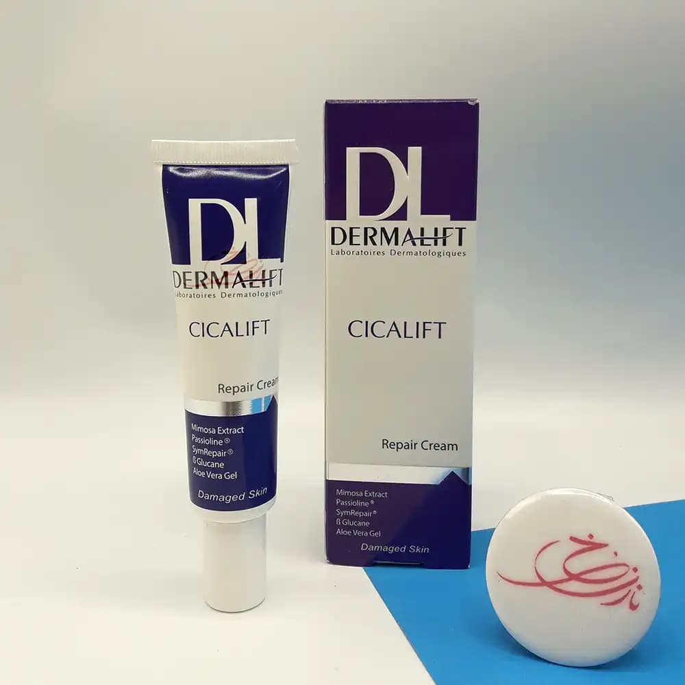 کرم پوست‌های آسیب دیده سیکالیفت CICALIFT درمالیفت DERMALIFT حجم 30 میلی لیتری — تصویر ۵