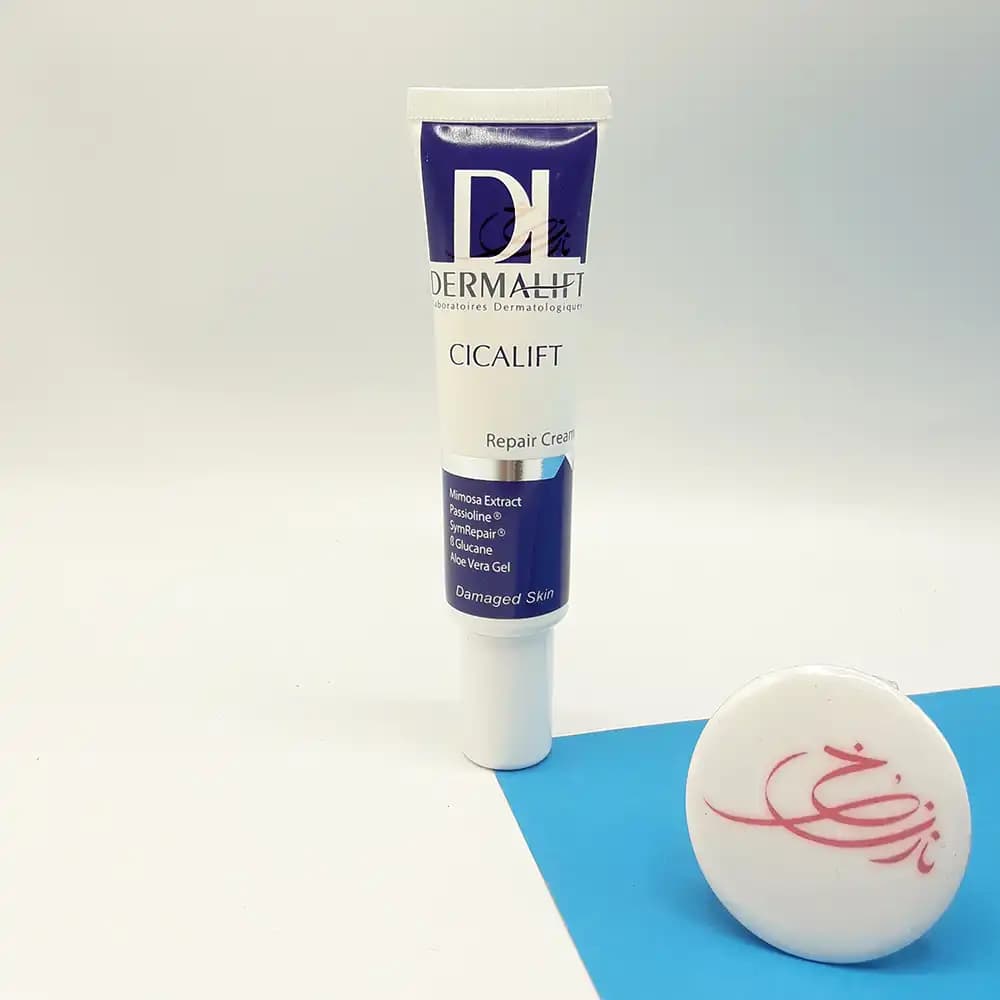 کرم پوست‌های آسیب دیده سیکالیفت CICALIFT درمالیفت DERMALIFT حجم 30 میلی لیتری — تصویر ۷