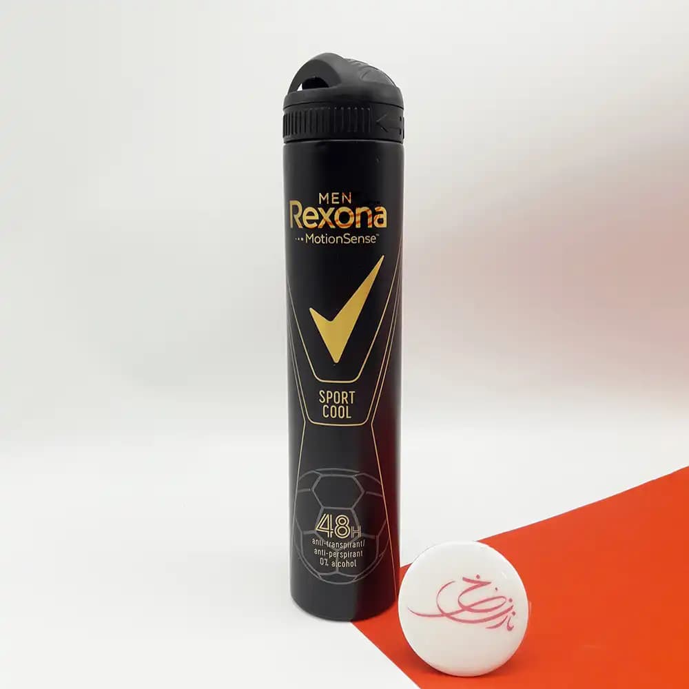 اسپری ضد تعریق مردانه رکسونا من Rexona MEN مدل اسپورت کول SPORT COOL حجم 200 میلی لیتری — تصویر ۲