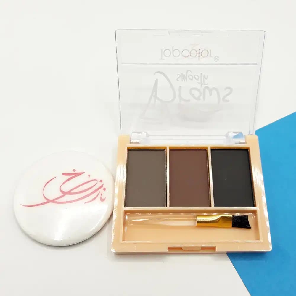 پالت سایه ابرو تاپ کالر Topcolor شماره 04 — تصویر ۳