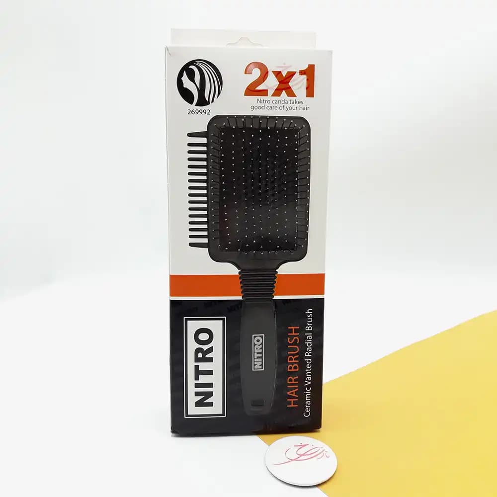 برس ضد آب نیترو NITRO 2×1 شانه دار طبی