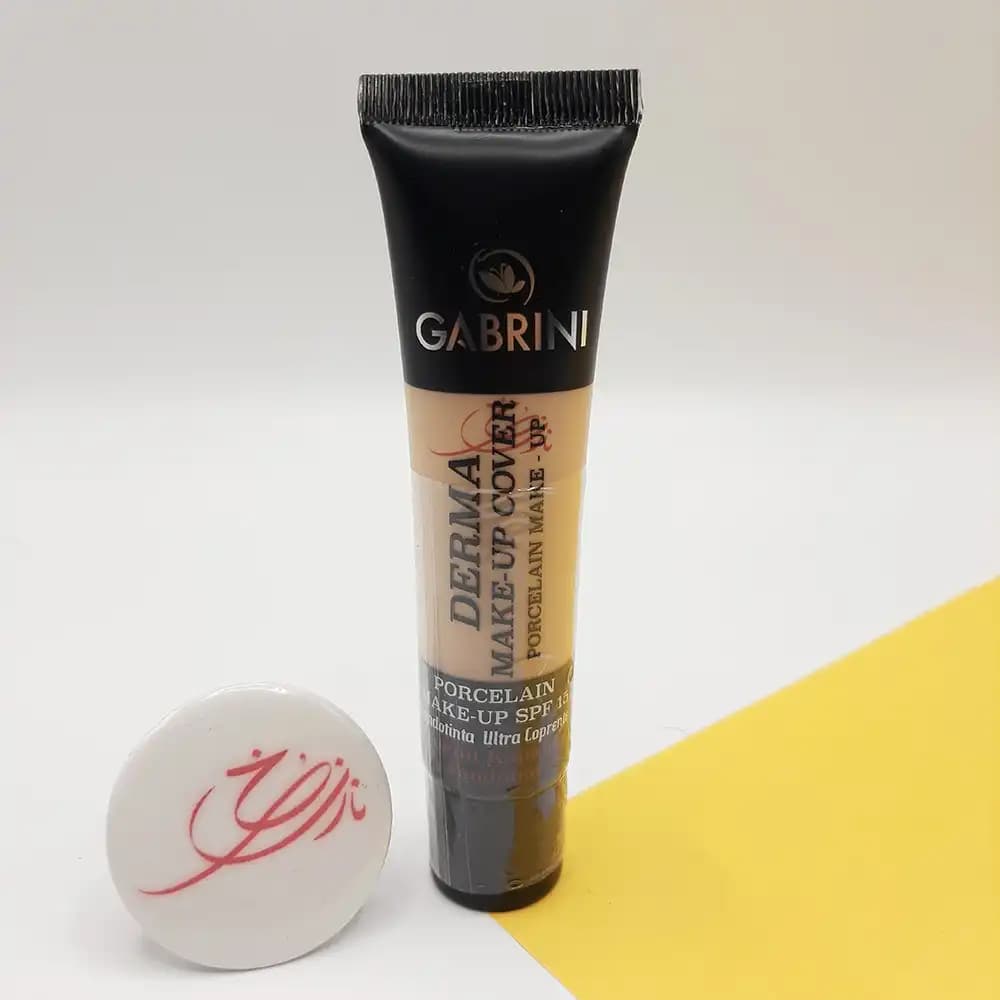 کرم پودر تیوپی گابرینی GABRINI ( های کپی ) SPF 15 مات حجم 40 میلی لیتر