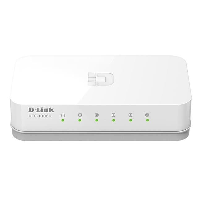 سوئیچ 5 پورت 10/100 Mbps دی لینک مدل DES-1005C — تصویر ۶