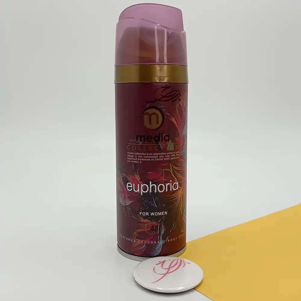 اسپری بدن مدیا رایحه ایفوریا euphoria زنانه حجم 200 میلی لیتری — تصویر ۲