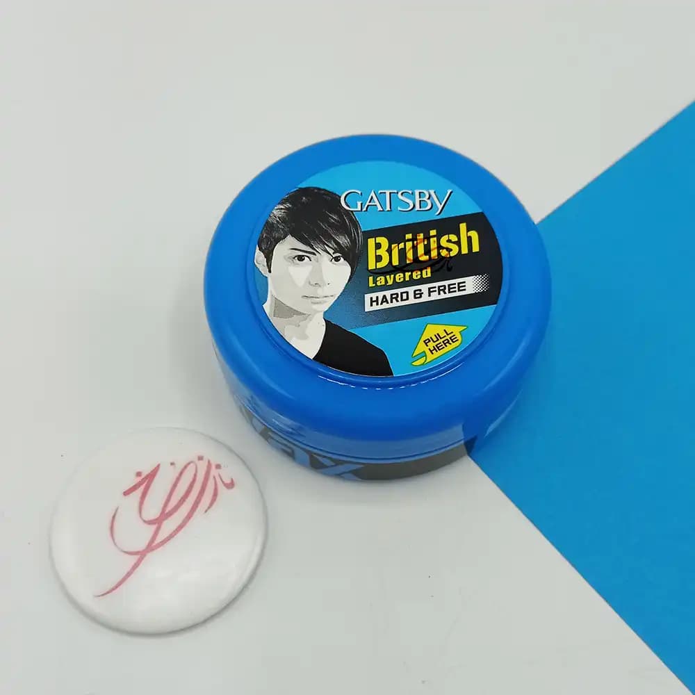 واکس مو آبی گتسبی Gatsby Wax British HARD & FREE حجم 75 گرمی