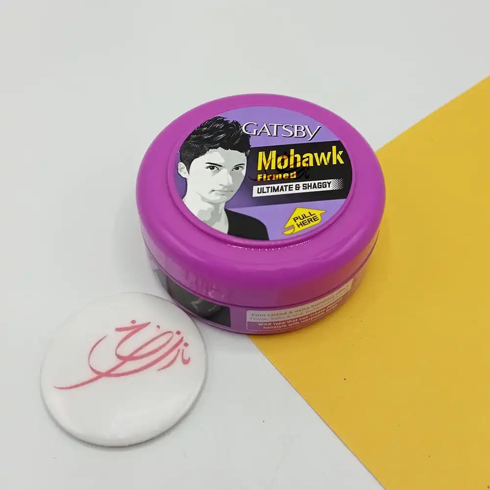 واکس مو بنفش گتسبی Gatsby Wax Mohawk ULTIMATE & SHAGGY حجم 75 گرمی