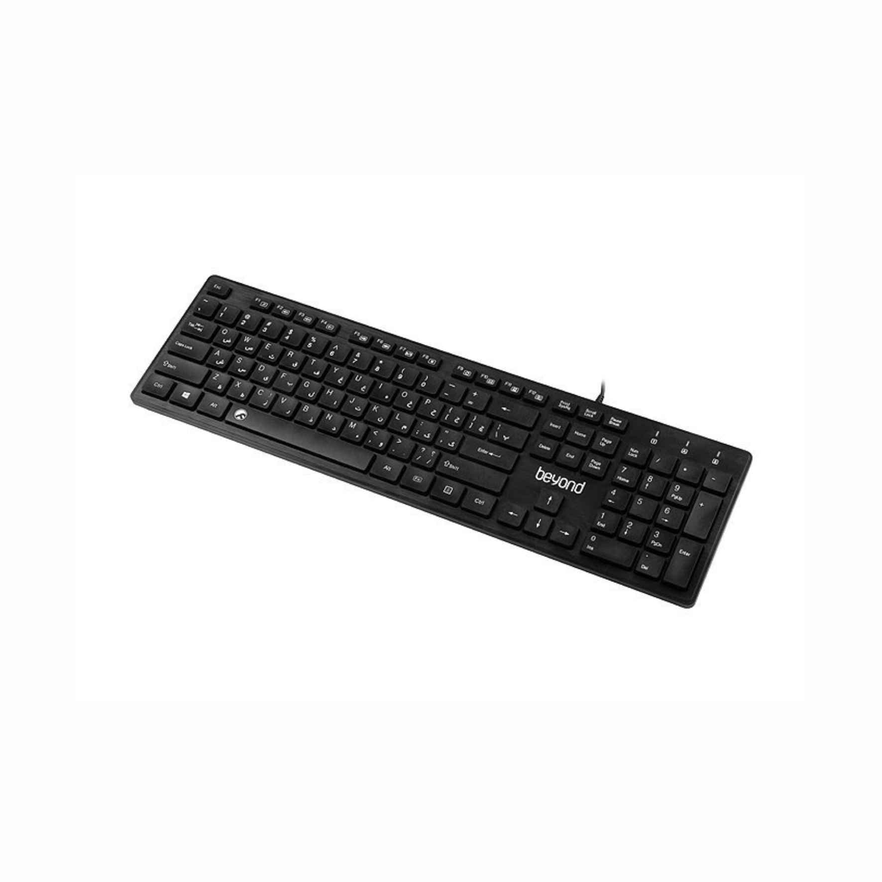 کیبورد سیم دار بیاند مدل BK-2880 — تصویر ۳