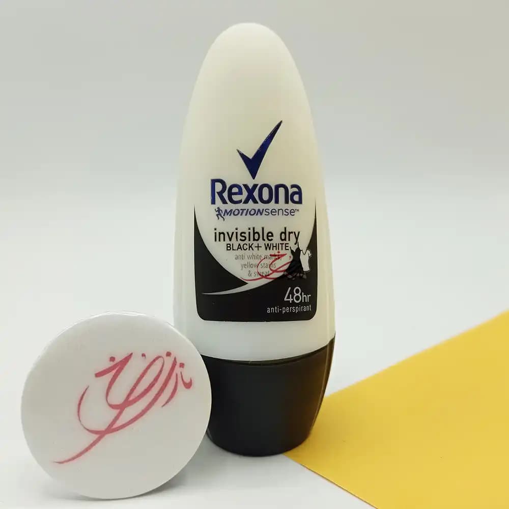 رول ضد تعریق زنانه رکسونا Rexona مدل اینویزیبل درای invisible dry حجم 50 میلی لیتر — تصویر ۲