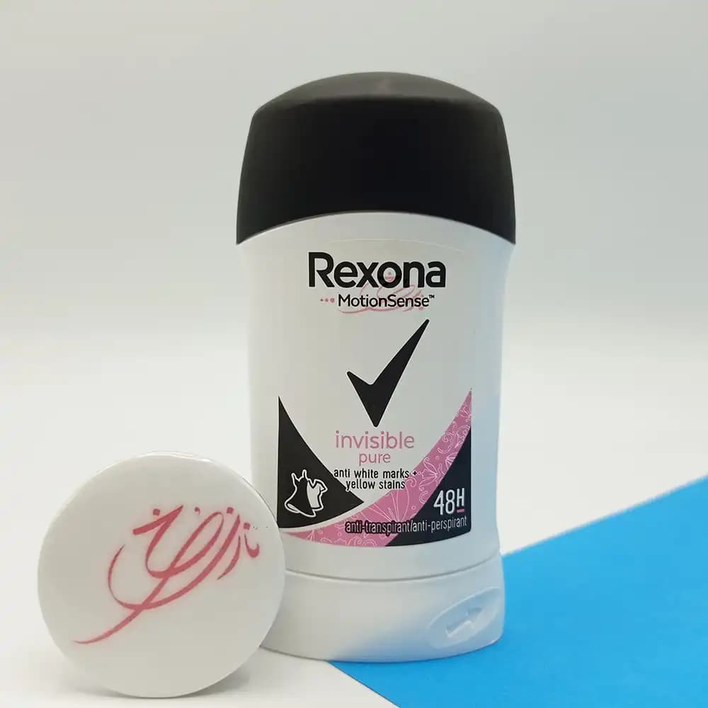 مام صابونی زنانه رکسونا Rexona مدل اینویزیبل پیور invisible pure حجم 40 میلی لیتر
