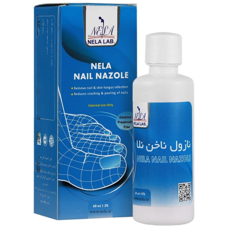 محلول تقویت کننده و ضد قارچ ناخن نازول نلا 60 میلی لیتر