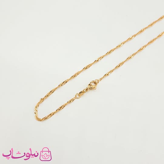 زنجیر گردنبند زنانه ژوپینگ مدل دیسکویی کد 719 — تصویر ۲