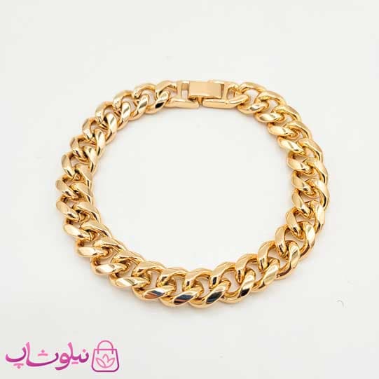 دستبند ژوپینگ مردانه زنانه طرح کارتیه 20 سانت 7 میل کد 2691
