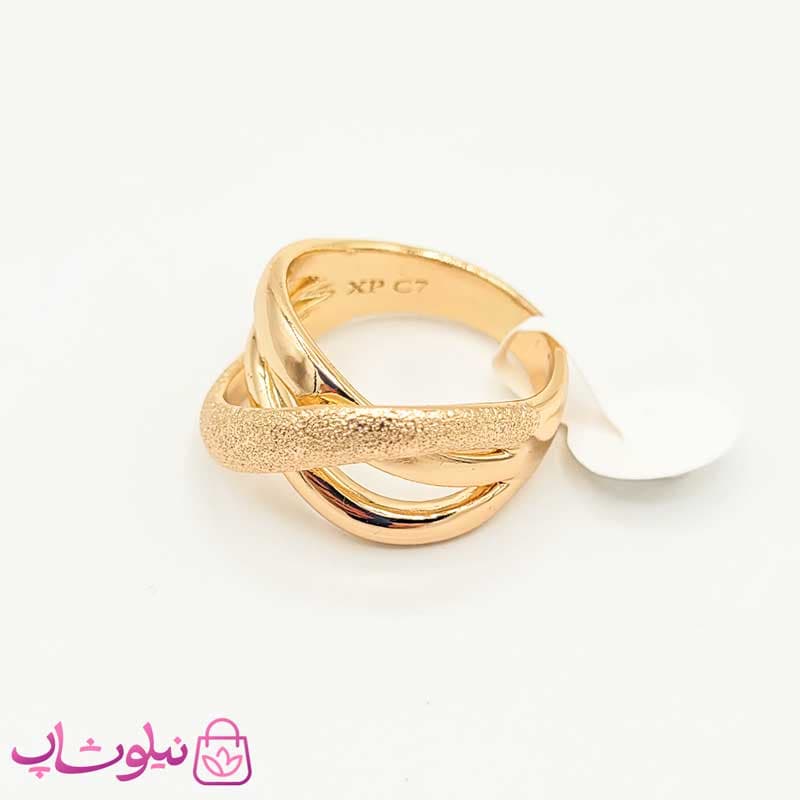 انگشتر زنانه ژوپینگ مشابه طلا کد 2278 — تصویر ۴
