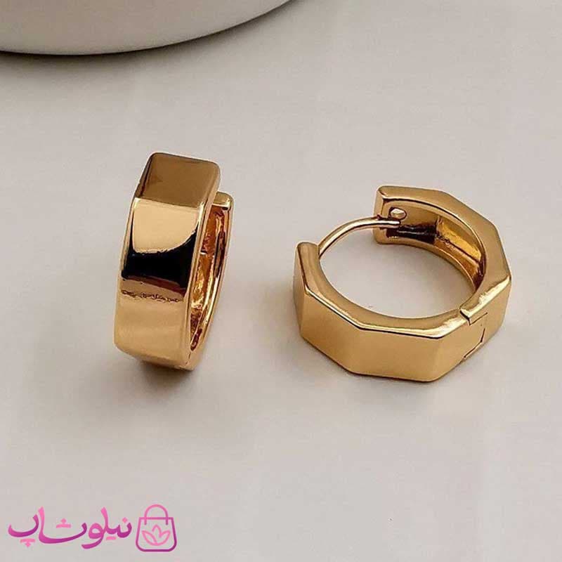 گوشواره پهن چند ضلعی ژوپینگ کد 332-1 — تصویر ۲