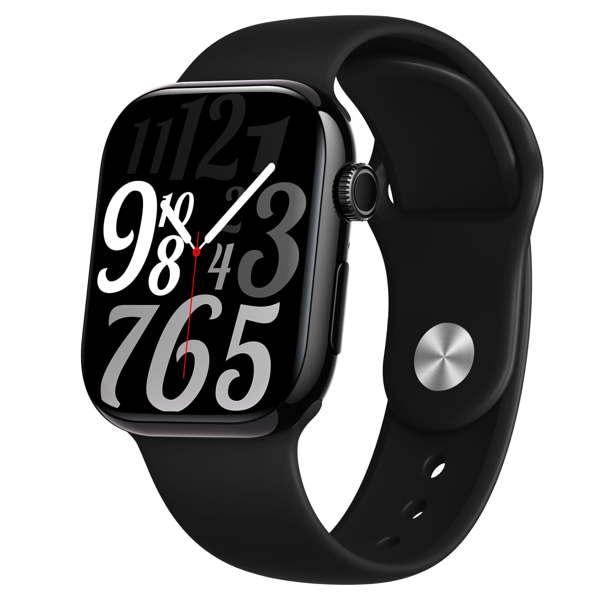 ساعت هوشمند تسکو مدل TSW9 ProMax سایز ۲.۰۴ اینچ با بند سیلیکونی و نمایشگر AMOLED