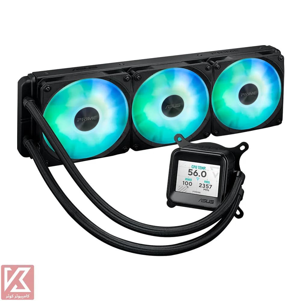 خنک کننده پردازنده ایسوس Prime LC 360 ARGB LCD — تصویر ۱۲