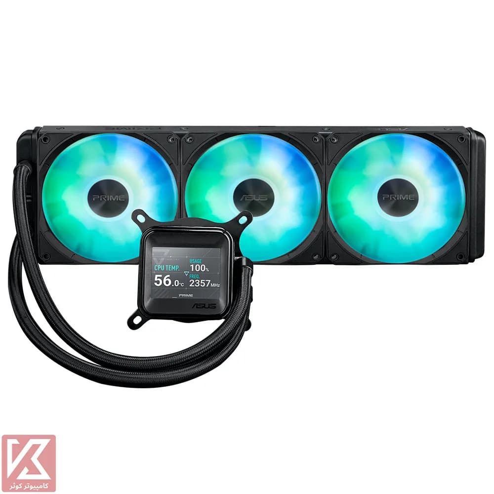 خنک کننده پردازنده ایسوس Prime LC 360 ARGB LCD — تصویر ۱۱