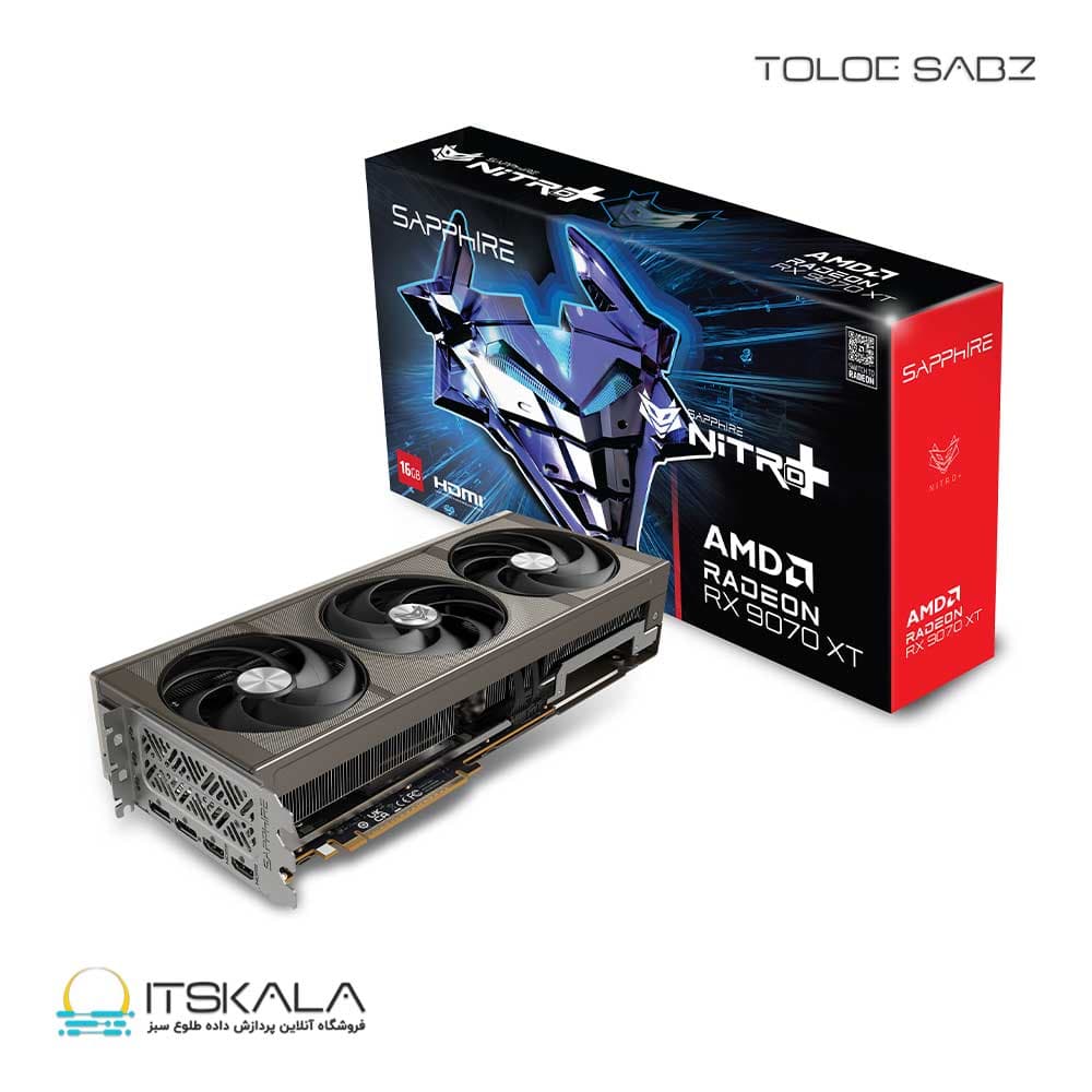 کارت گرافیک Sapphire مدل NITRO+ AMD Radeon RX 9070 XT OC — تصویر ۳