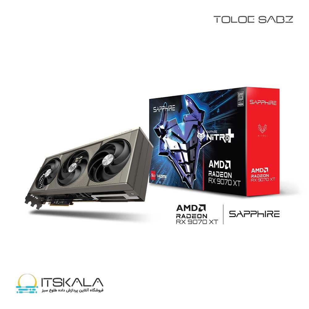 کارت گرافیک Sapphire مدل NITRO+ AMD Radeon RX 9070 XT OC