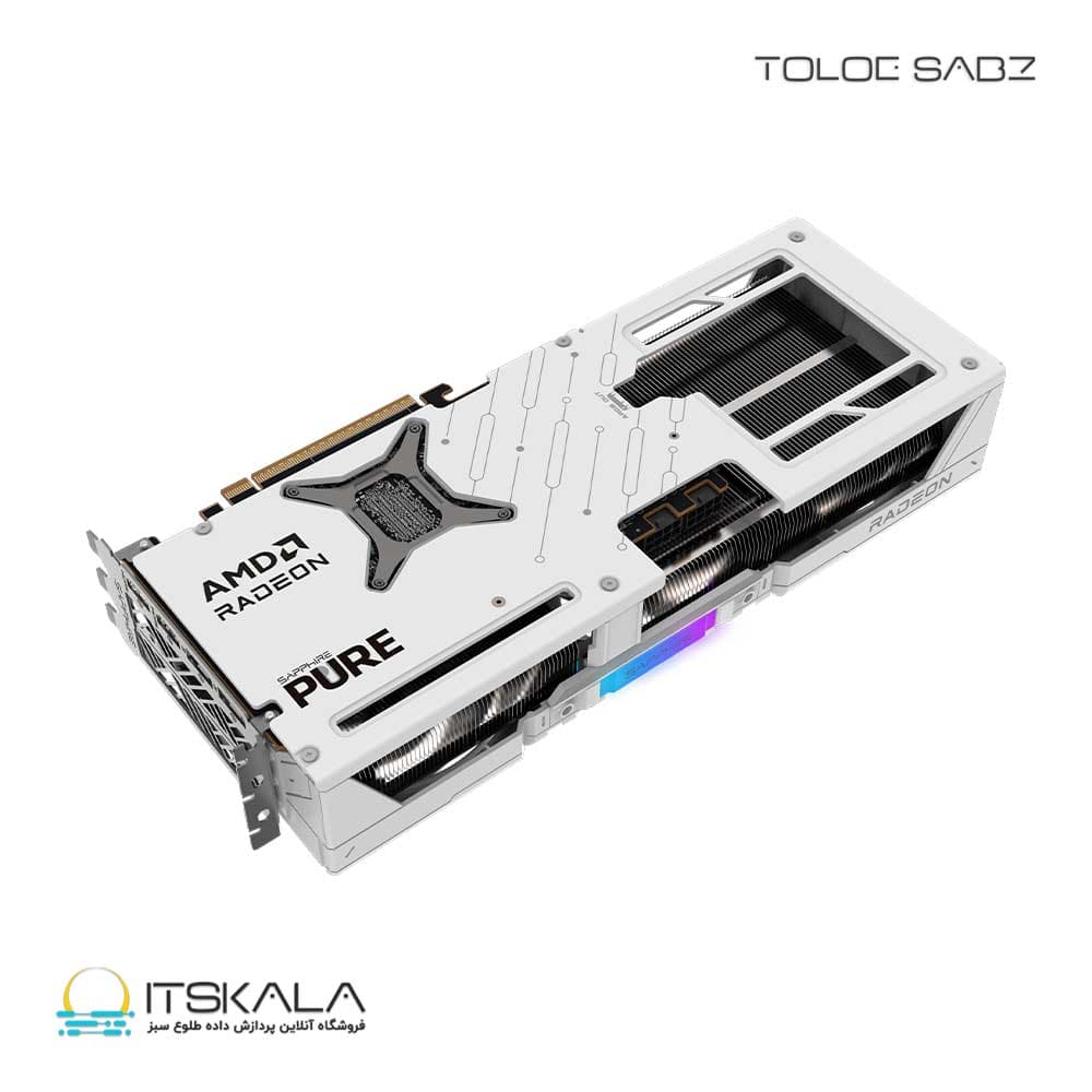 کارت گرافیک Sapphire مدل PURE AMD Radeon RX 9070 XT OC — تصویر ۸