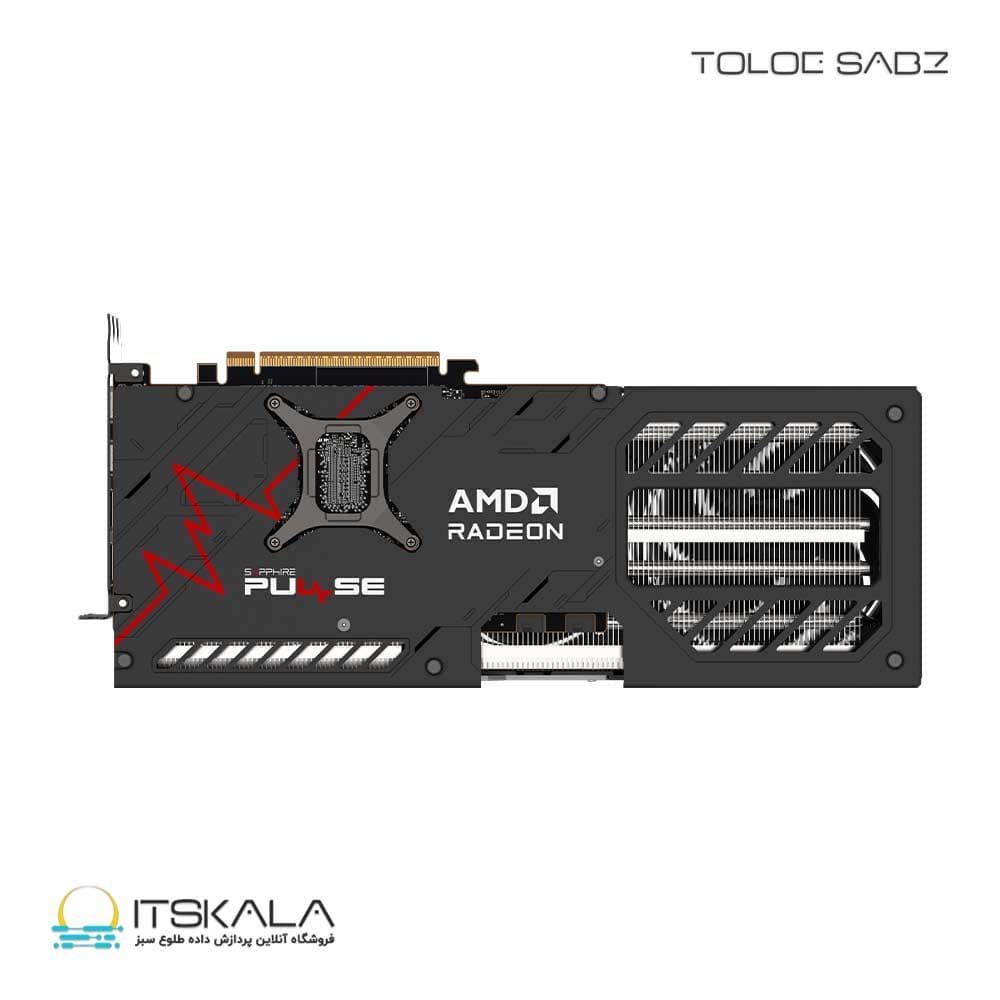 کارت گرافیک Sapphire مدل PULSE AMD Radeon RX 9070 XT — تصویر ۸