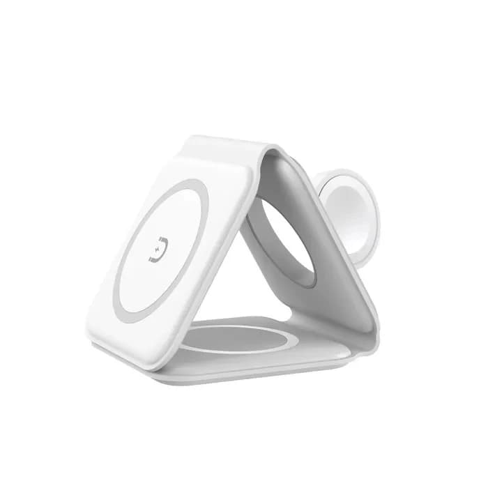 شارژر بی سیم مدل 3in1 magnetic wireless charger — تصویر ۱۲