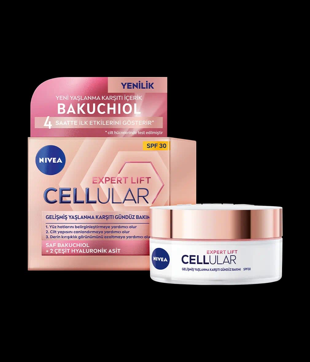 کرم لیفت روز و ضد چروک قوی نیوا مدل CELLULAR اصل آلمان — تصویر ۴