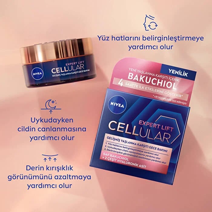 کرم لیفت شب و ضد چروک قوی مدل CELLULAR- اصل آلمان — تصویر ۵
