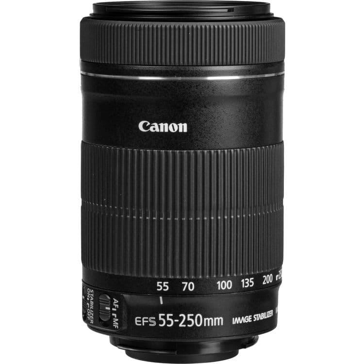 لنز کانن Canon EF-S 55-250mm f/4-5.6 IS STMEF 55-250 f/4-5.6 IS STM