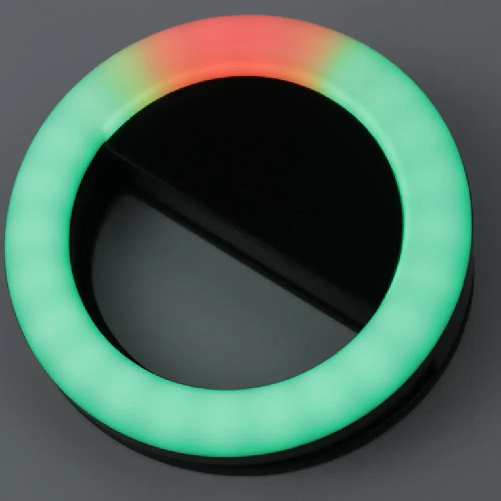 رینگ لایت سلفی RGB Ring Light phone RG 01 selfieRGB Ring Light phone RG 01 selfie — تصویر ۸