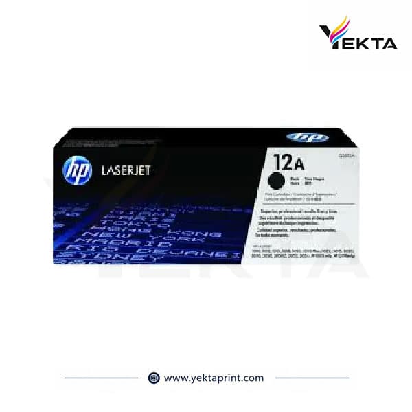 کارتریج تونر مشکی HP 12A مدل Q2612A — تصویر ۴