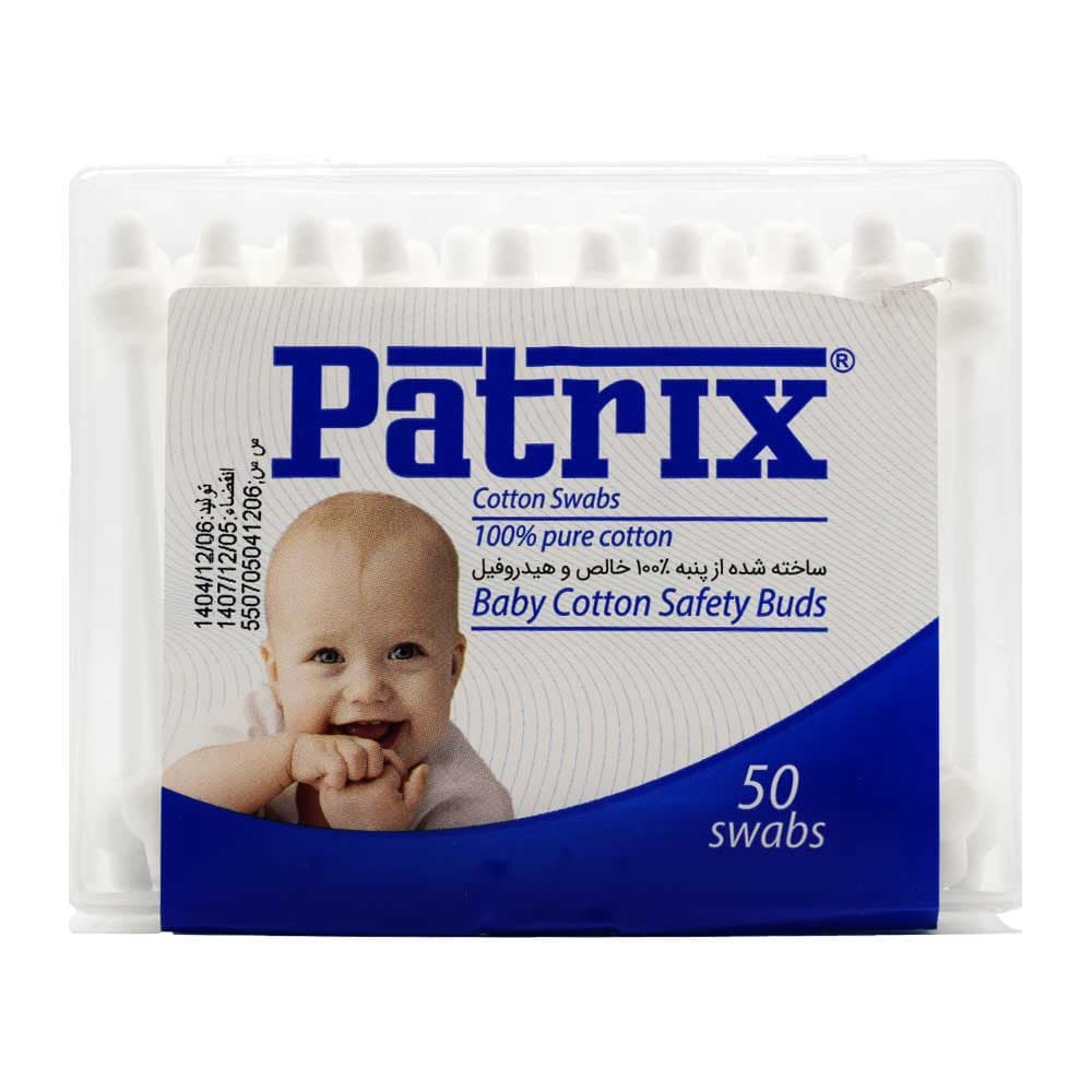 گوش پاک کن کودک پاتریکس PATRIX بسته 50 عددی