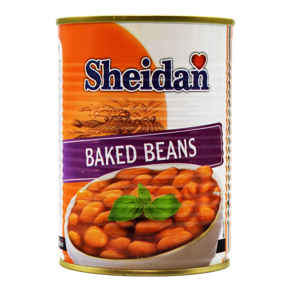 کنسرو لوبیا چیتی شیدان SHEIDAN وزن 380 گرم