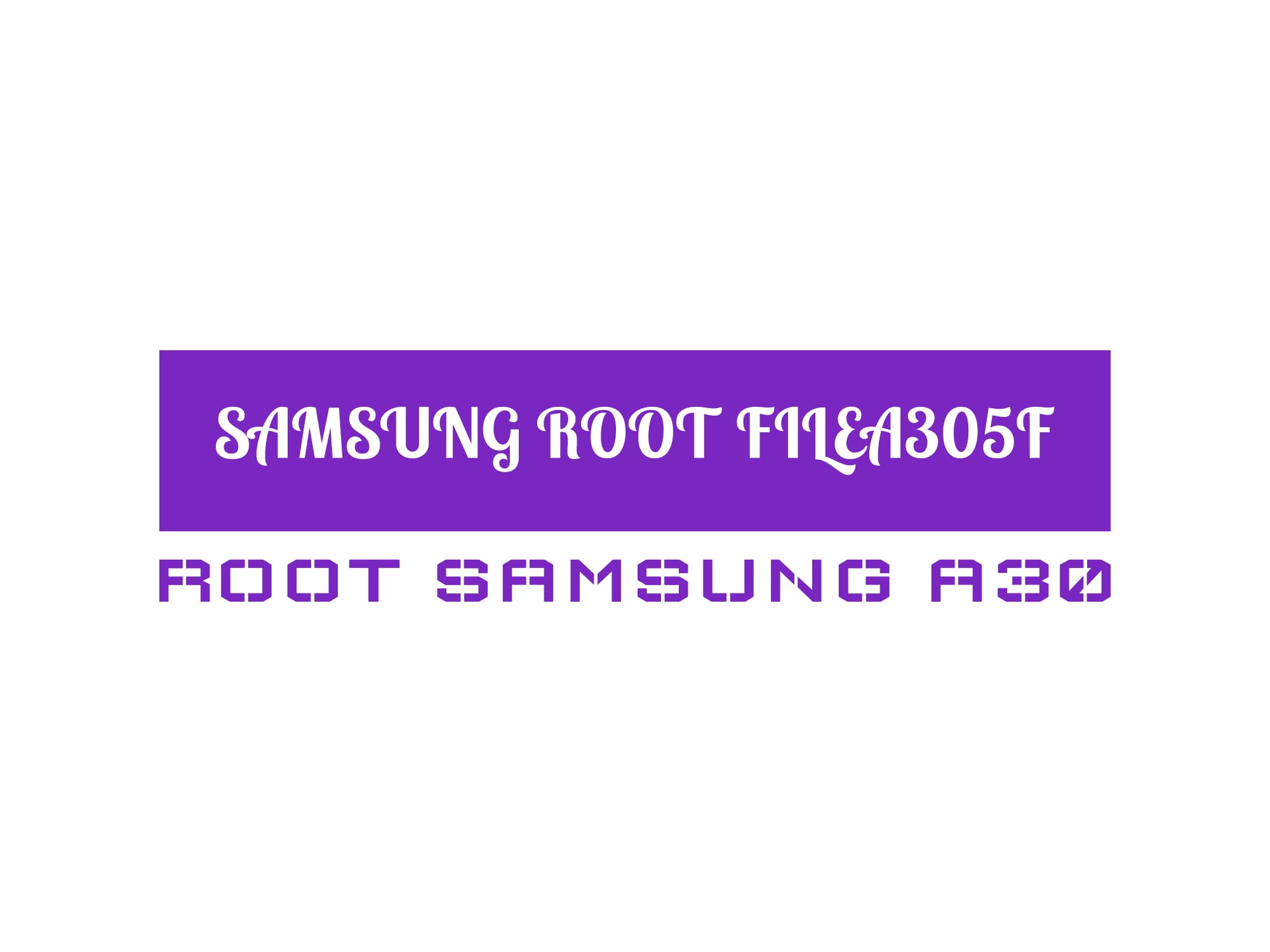 A305F U6 ROOT+TWRP – فایل روت A30 — تصویر ۳