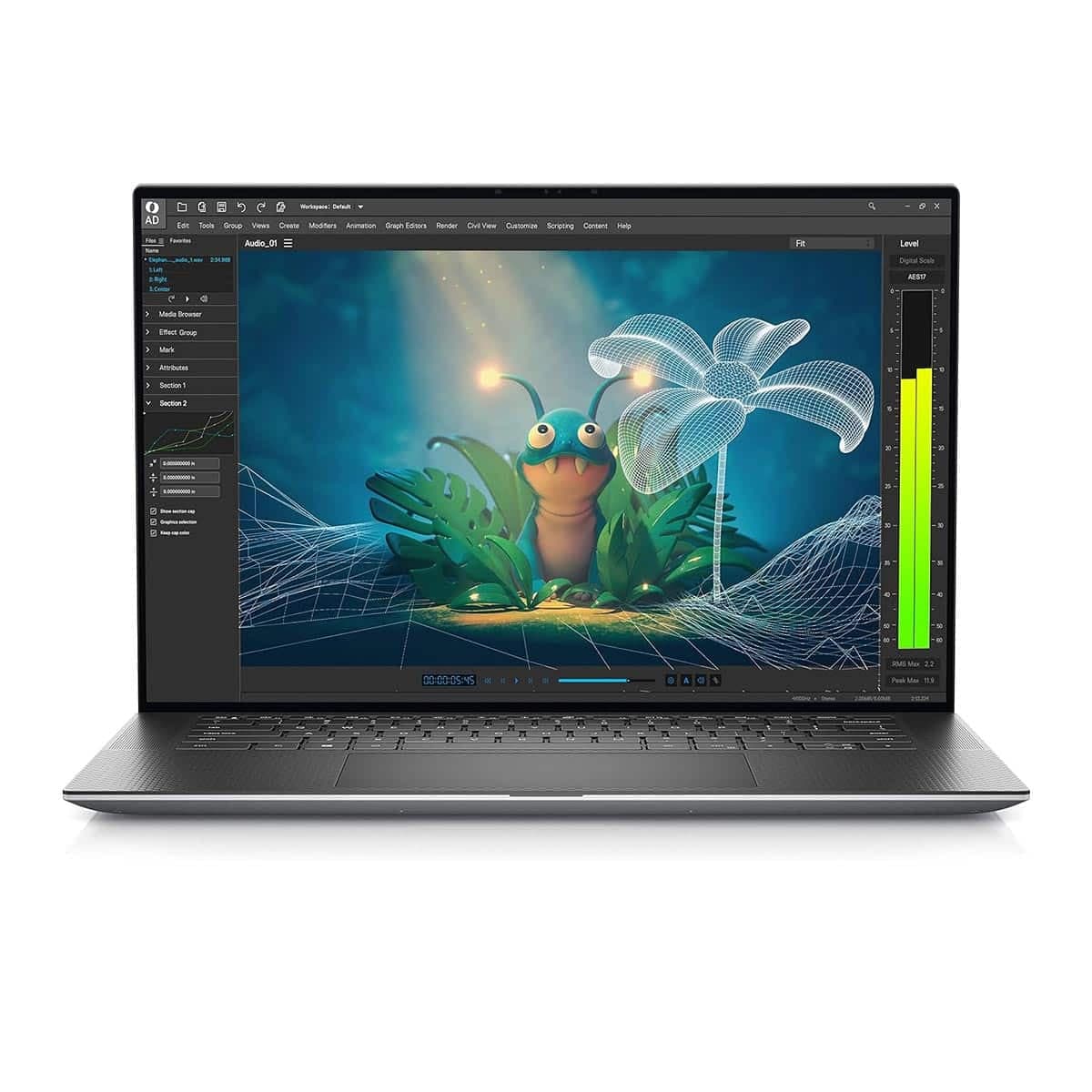 لپ تاپ استوک دل مدل Dell Precision 5570 core i9-12800H 16 512 8g-A2000 لمسی 4K — تصویر ۱۰