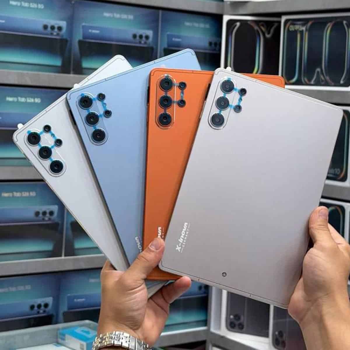 تبلت لپ تاپ شو ایکس اینووا X-Innova hero tab S26 5gافظه 64 رم 4 گیگابایت پک کامل