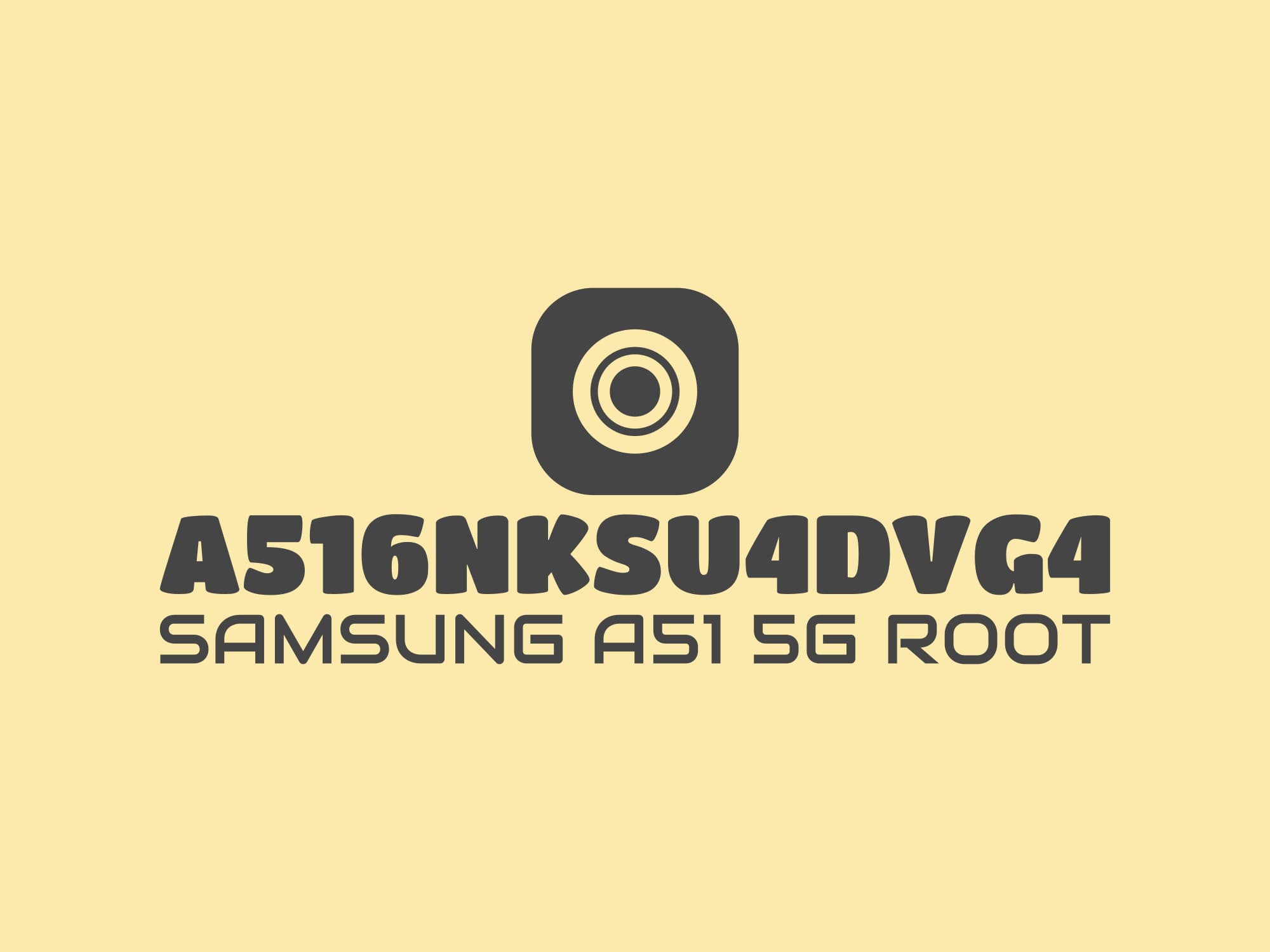 A516N U4 ROOT (A516NKSU4DVG4) – فایل روت A51 5G