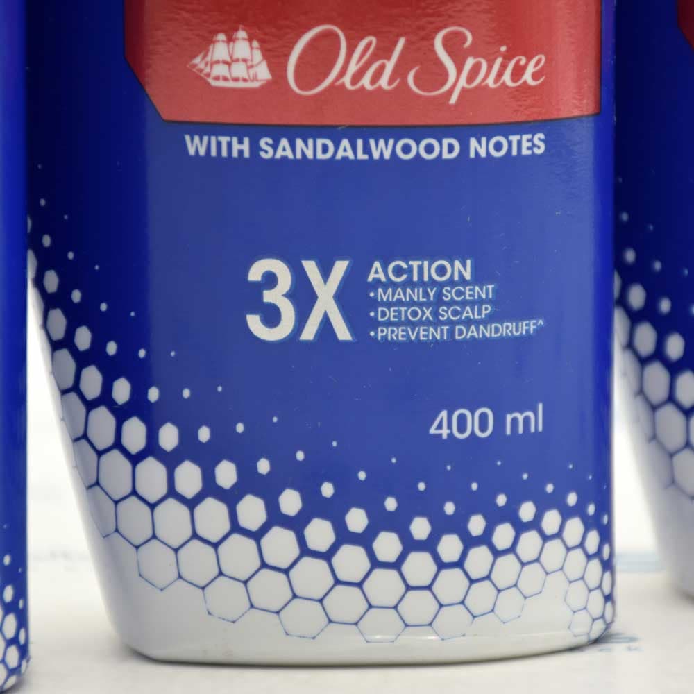 شامپو + حالت دهنده هد اند شولدرز SHOULDERS مدل Old Spice حجم 400 میلی لیتر — تصویر ۱۱