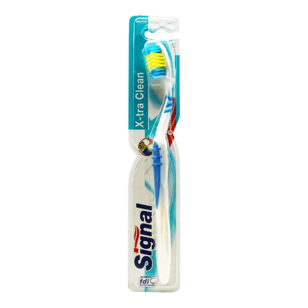 مسواک سیگنال SIGNAL اصل وارداتی مدل Xtra Clean با برس مدیوم