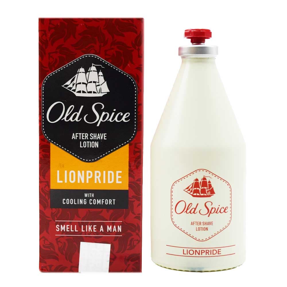 افترشیو اولد اسپایس OLD SPICE اصل وارداتی مدل LionPride حجم 100 میلی لیتر