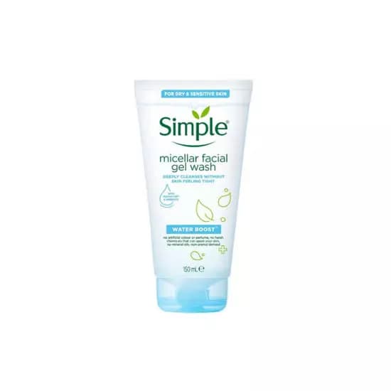 ژل شوینده میسلار سیمپل Water Boost Simple حجم 50 میلی لیتر