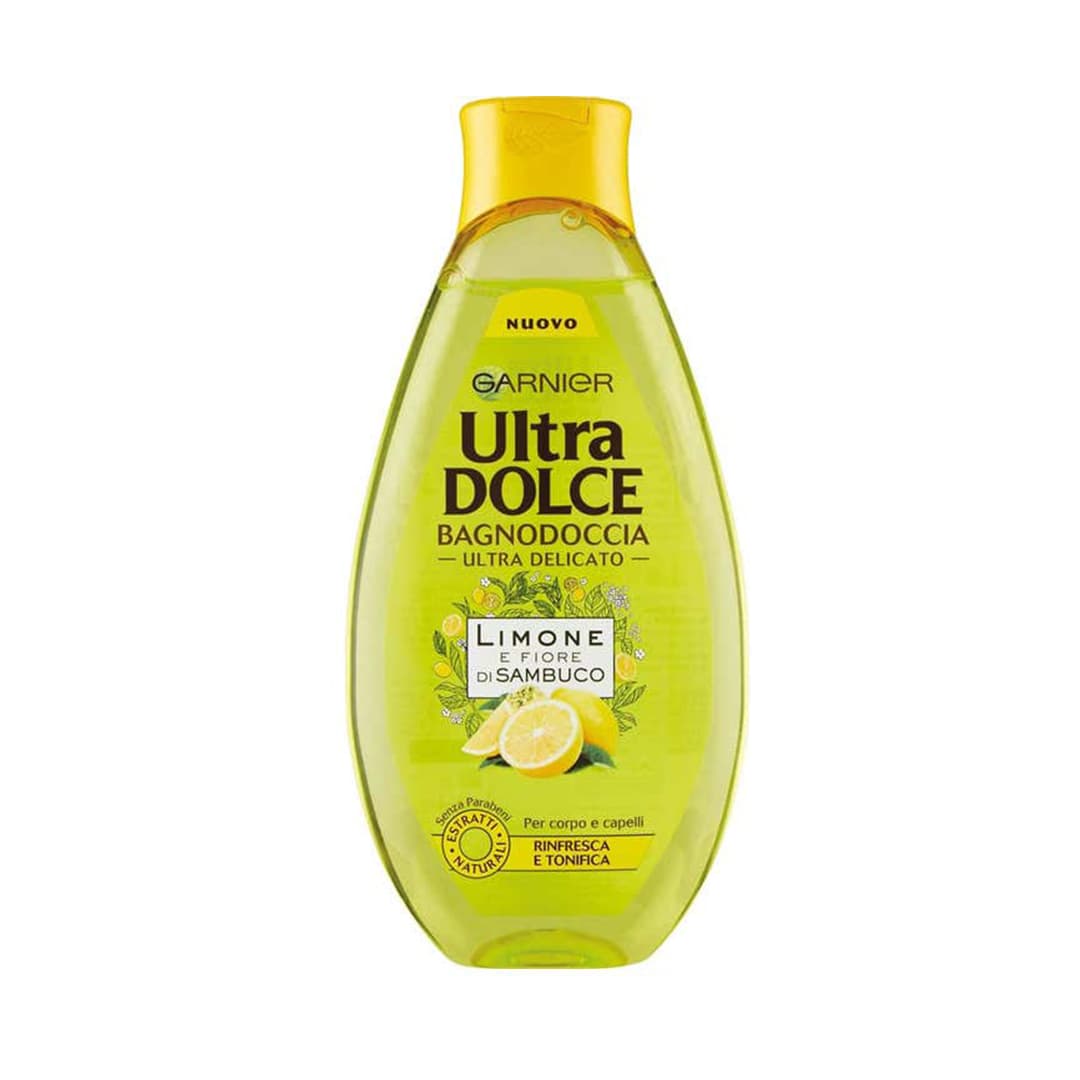 شامپو بدن گارنیر Garnier با عصاره لیمو سبز سری Garnier Ultra Dolce