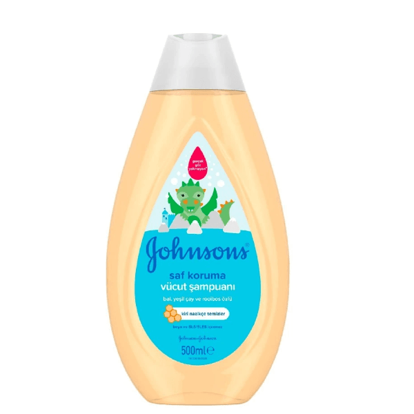 شامپو بدن بچه جانسون Johnsons مدل saf koruma حجم 500میلی لیتر — تصویر ۳