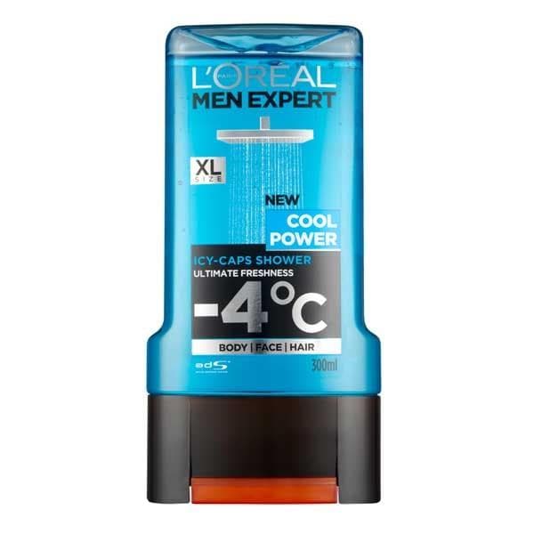 شامپو سر و بدن لورآل loreal مدل COOL POWER حجم 300 میلی لیتر — تصویر ۲