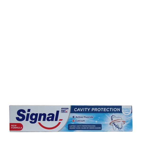 خمیر دندان سیگنال Signal ضد پوسیدگی مدل Cavity Protection حجم 75 میلی لیتر