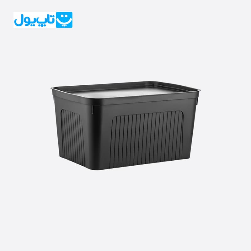 باکس نظم‌دهنده درب دار دونیا پلاستیک Dunya Plastik مدل 30533 ظرفیت 27 لیتر — تصویر ۲
