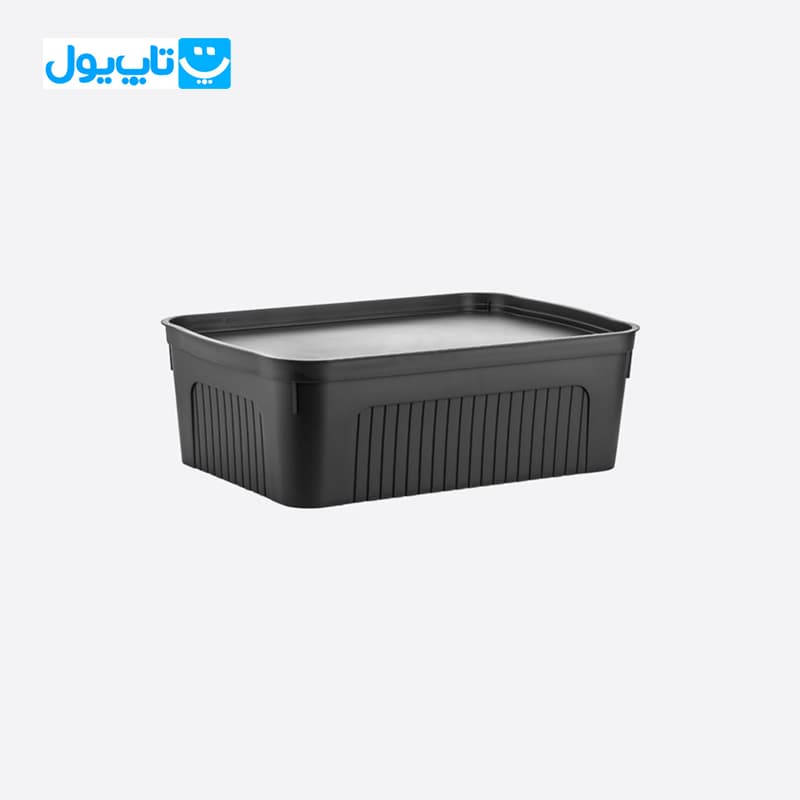 باکس نظم‌دهنده درب دار دونیا پلاستیک Dunya Plastik مدل 30532 ظرفیت 17 لیتر — تصویر ۱۱