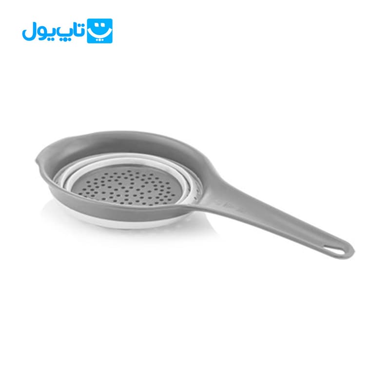 سبد آبکش تاشو سیلیکونی دستهدار کیو لوکس Qlux ترکیه ظرفیت ۱۵۰۰ میلیلیتر — تصویر ۱۱