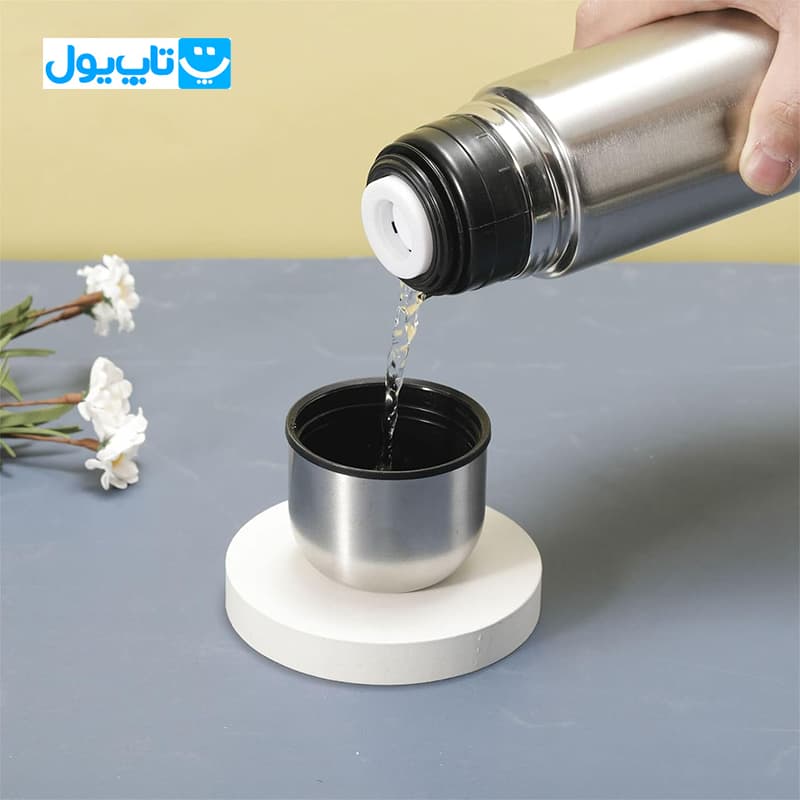 فلاسک استیل مسافرتی ول سنس Well Sense سرد و گرم حجم 750 میلی‌لیتر — تصویر ۶