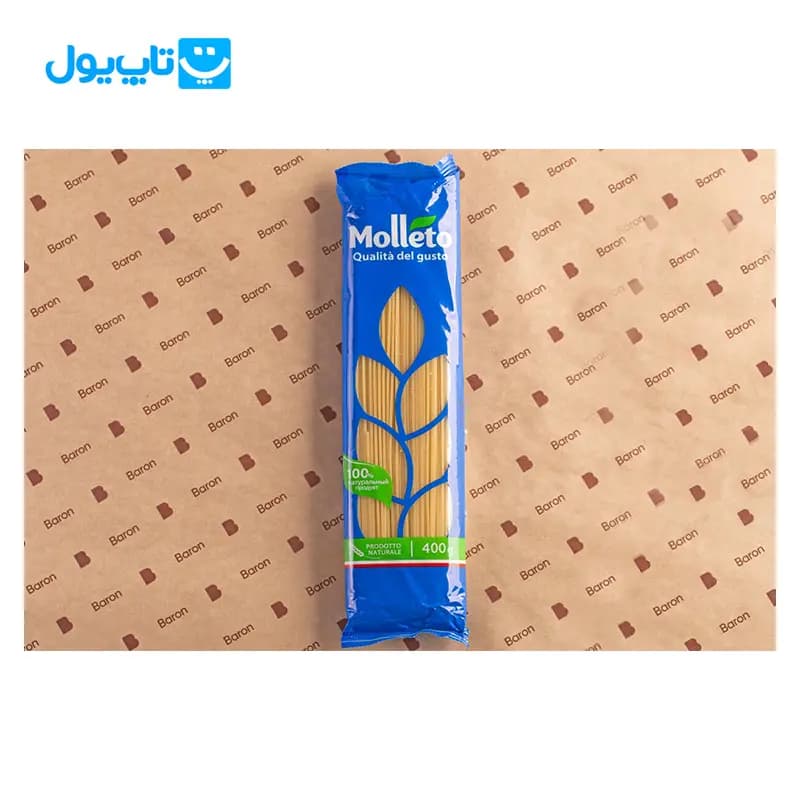 ماکارونی مولتو Molleto مدل رشته ای نازک 400 گرم — تصویر ۷